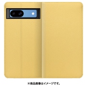 WORK47GG-YL-GPX8A [Google Pixel 8a 用 本革スマホケース/スタンド機能＆カードポケット付き [ジャスミンイエロー]]