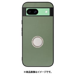 WORK48GG-GN-GPX8A [Google Pixel 8a 用 本革スマホケース/スタンド機能＆ストラップホール付き [ホーリーグリーン]]