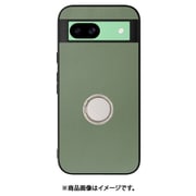 WORK48GG-GN-GPX8A [Google Pixel 8a 用 本革スマホケース/スタンド機能＆ストラップホール付き [ホーリーグリーン]]