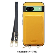 WORK24MPGG-PMP-GPX8A [Pixel 8a 用 小銭入れ付きスマホケース/PUレザー/ストラップ付き [パンプキン]]
