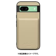 WORK56SCGG-BG-GPX8A [Pixel 8a 用 折り畳み式カードポケット/本革/4枚収納 [グレージュ]]