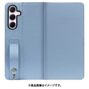 Galaxy A55 5G 用 ベルト付きの本革スマホケース/スタンド機能＆カードポケット付き [スカイブルー] WORK23GX-BU-GA555G