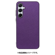 Galaxy A55 5G 用 レザースマホケース/ストラップホール付き [バイオレット] WORK24GX-VL-GA555G