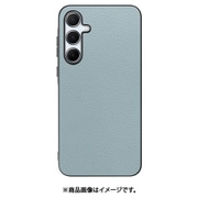 Galaxy A55 5G 用 本革スマホケース/ストラップホール付き [スカイブルー] WORK25GX-BU-GA555G
