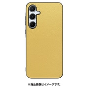Galaxy A55 5G 用 本革スマホケース/ストラップホール付き [ジャスミンイエロー] WORK25GX-YL-GA555G