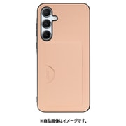 Galaxy A55 5G 用 PUレザースマホケース/カードポケット&ストラップホール付き [アンバーローズ] WORK28GX-RS-GA555G