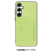 Galaxy A55 5G 用 PUレザースマホケース/カードポケット&ストラップホール付き [ミストグリーン] WORK28GX-GN-GA555G