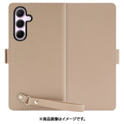 Galaxy A55 5G 用 本革スマホケース/スタンド機能＆ストラップホール付き [モンブランキャメル] WORK29GX-CM-GA555G