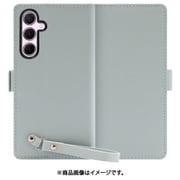 Galaxy A55 5G 用 本革スマホケース/スタンド機能＆ストラップホール付き [アイスグリーン] WORK29GX-GN-GA555G