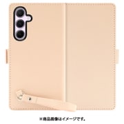 Galaxy A55 5G 用 本革スマホケース/スタンド機能＆ストラップホール付き [ピーチピンク] WORK29GX-PK-GA555G
