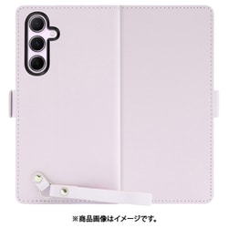 Galaxy A55 5G 用 本革スマホケース/スタンド機能＆ストラップホール付き [ブルーベリーパープル] WORK29GX-PL-GA555G