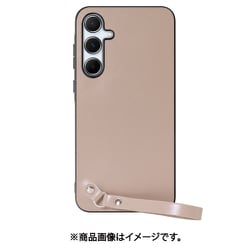 Galaxy A55 5G 用 本革スマホケース/ストラップ＆ストラップホール付き [モンブランキャメル] WORK33GX-CM-GA555G