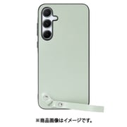 Galaxy A55 5G 用 本革スマホケース/ストラップ＆ストラップホール付き [アイスグリーン] WORK33GX-GN-GA555G