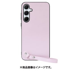 Galaxy A55 5G 用 本革スマホケース/ストラップ＆ストラップホール付き [ブルーベリーパープル] WORK33GX-PL-GA555G