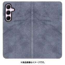 Galaxy A55 5G 用 PUレザースマホケース/スタンド機能＆カードポケット付き [ウィンターブルー] WORK34GX-BU-GA555G