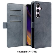 Galaxy A55 5G 用 PUレザースマホケース/スタンド機能＆カードポケット＆ベルト付き [ウィンターブルー] WORK34MAGGX-BU-GA555G