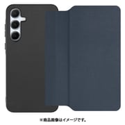 Galaxy A55 5G 用 PUレザースマホケース/ストラップホール＆カードポケット付き [ダークネイビー] WORK38GX-NY-GA555G