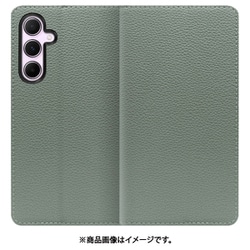 Galaxy A55 5G 用 本革スマホケース/スタンド機能＆カードポケット付き [ダルグリーン] WORK47GX-DG-GA555G