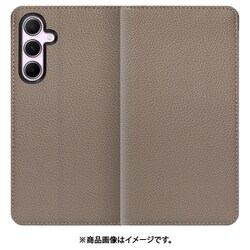 Galaxy A55 5G 用 本革スマホケース/スタンド機能＆カードポケット付き [グレージュ] WORK47GX-GB-GA555G