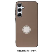 Galaxy A55 5G 用 本革スマホケース/スタンド機能＆ストラップホール付き [ラテブラウン] WORK48GX-BN-GA555G