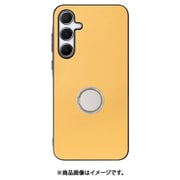 Galaxy A55 5G 用 本革スマホケース/スタンド機能＆ストラップホール付き [イエローベージュ] WORK48GX-YL-GA555G