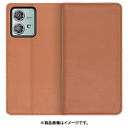 WORK10MT-BN-MEG40N [edge 40 neo 用 本革スマホケース/スタンド機能＆カードポケット付き [ブラウン]]