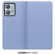 WORK16MT-BU-MEG40N [edge 40 neo 用 本革スマホケース/スタンド機能＆カードポケット付き [ブラック]]