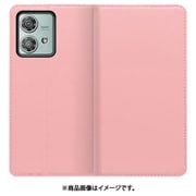 WORK16MT-PK-MEG40N [edge 40 neo 用 本革スマホケース/スタンド機能＆カードポケット付き [ピンク]]