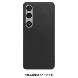 WORK24XP-BK-SXP1V6 [Xperia 1 VI 用 PUレザースマホケース/ストラップホール付き [ブラック]]