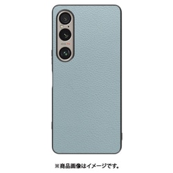 WORK25XP-BU-SXP1V6 [Xperia 1 VI 用 本革スマホケース/ストラップホール付き [スカイブルー]]