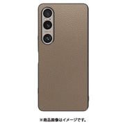 WORK25XP-GB-SXP1V6 [Xperia 1 VI 用 本革スマホケース/ストラップホール付き [グレージュ]]