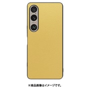 WORK25XP-YL-SXP1V6 [Xperia 1 VI 用 本革スマホケース/ストラップホール付き [ジャスミンイエロー]]