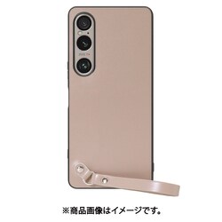 WORK33XP-CM-SXP1V6 [Xperia 1 VI 用 本革スマホケース/ストラップ＆ストラップホール付き [モンブランキャメル]]