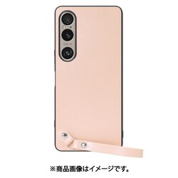WORK33XP-PK-SXP1V6 [Xperia 1 VI 用 本革スマホケース/ストラップ＆ストラップホール付き [ピーチピンク]]
