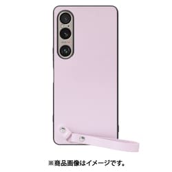 WORK33XP-PL-SXP1V6 [Xperia 1 VI 用 本革スマホケース/ストラップ＆ストラップホール付き [ブルーベリーパープル]]