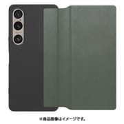 WORK38XP-EG-SXP1V6 [Xperia 1 VI 用 PUレザースマホケース/ストラップホール＆カードポケット付き [エバーグリーン]]