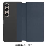 WORK38XP-NY-SXP1V6 [Xperia 1 VI 用 PUレザースマホケース/ストラップホール＆カードポケット付き [ダークネイビー]]