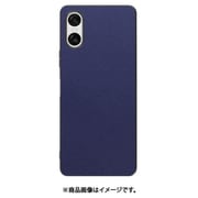 WORK24XP-NY-SXP10V6 [Xperia 10 VI 用 PUレザースマホケース/ストラップホール付き [ネイビー]]