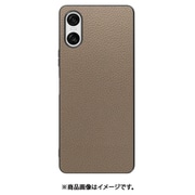 WORK25XP-GB-SXP10V6 [Xperia 10 VI 用 本革スマホケース/ストラップホール付き [グレージュ]]
