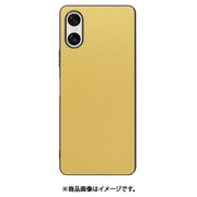 WORK25XP-YL-SXP10V6 [Xperia 10 VI 用 本革スマホケース/ストラップホール付き [ジャスミンイエロー]]