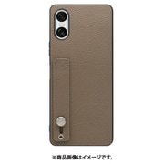 WORK26XP-GB-SXP10V6 [Xperia 10 VI 用 本革スマホケース/ホールドベルト付き [グレージュ]]