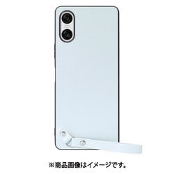 WORK33XP-BU-SXP10V6 [Xperia 10 VI 用 本革スマホケース/ストラップ＆ストラップホール付き [シャーベットブルー]]