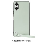 WORK33XP-GN-SXP10V6 [Xperia 10 VI 用 本革スマホケース/ストラップ＆ストラップホール付き [アイスグリーン]]