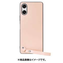 WORK33XP-PK-SXP10V6 [Xperia 10 VI 用 本革スマホケース/ストラップ＆ストラップホール付き [ピーチピンク]]