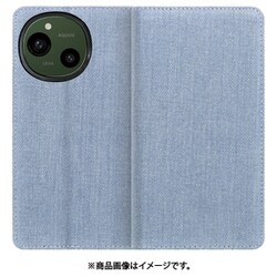 WORK17AO01-LTBU-AR9 [AQUOS R9 用 デニム 手帳型ケース]