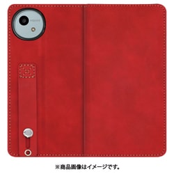 WORK42AO-RD-AWISH4 [AQUOS wish4 用 ホールラ 手帳型ケース]