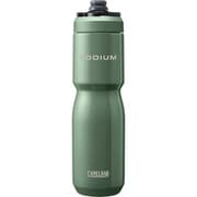 自転車ボトル PODIUM STAINLESS(ポディウム ステンレス) 650ml モス 真空断熱 保冷 ボトルケージ対応 65691