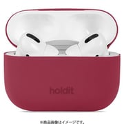 AirPods Pro(Pro 2/第1世代)用 ケース 超薄型シリコーンカバー Red Velvet 15909