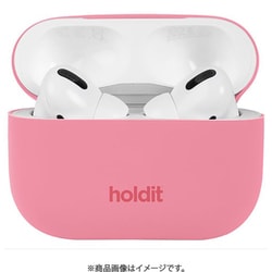 AirPods Pro（Pro 2/第1世代）用 ケース 超薄型シリコーンカバー Rouge Pink 16175