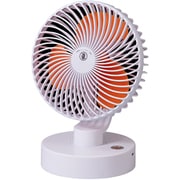 充電式首振り扇風機（ACアダプター＋壁取り付けシール付） FLa33032